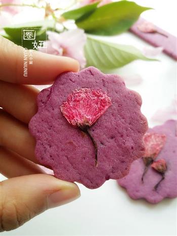 紫薯樱花饼干，有颜更好吃的做法步骤11