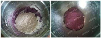 紫薯樱花饼干，有颜更好吃的做法步骤6
