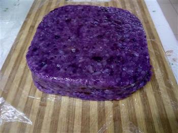 紫薯红枣切糕的做法图解11