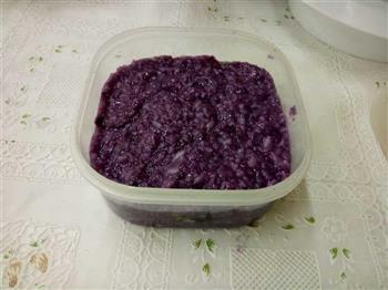 紫薯红枣切糕的做法图解9