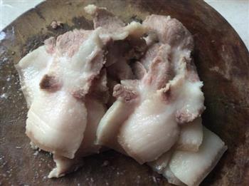 青蒜回锅肉的做法步骤5