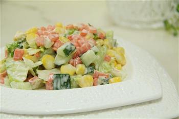 塑造A4腰的食谱-蔬菜沙拉的做法步骤5