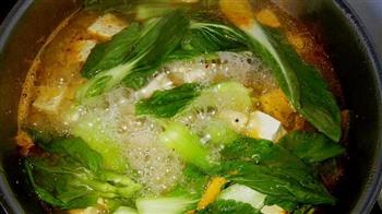 韩式豆腐泡菜锅的做法步骤6