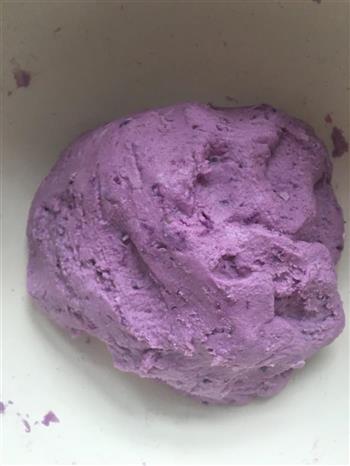 酒酿紫薯汤圆的做法步骤3
