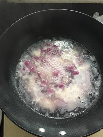 酒酿紫薯汤圆的做法步骤4