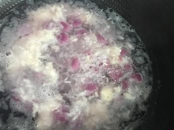 酒酿紫薯汤圆的做法步骤5