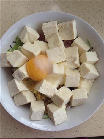 豆腐虾肉丸的做法步骤2