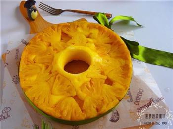 菠萝翻转蛋糕的做法图解16