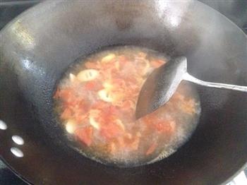 番茄豆腐汤的做法步骤4