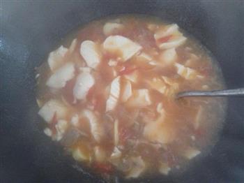 番茄豆腐汤的做法步骤5