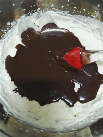 巧克力芒果冰激凌蛋糕的做法步骤9