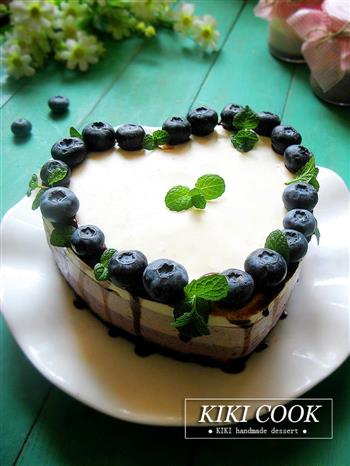 蓝莓奶酪慕斯蛋糕的做法步骤14
