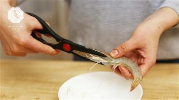 迷迭香-白灼虾的做法步骤2
