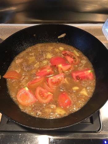 咖喱番茄牛腩煲的做法步骤10
