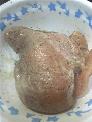 健康低卡路里香煎鸡胸肉的做法图解1
