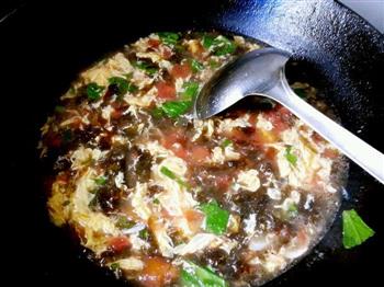 西红柿 虾皮 紫菜汤的做法步骤4