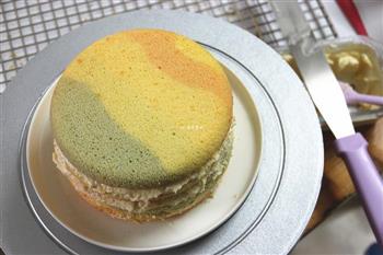 色彩虹蛋糕的做法步骤13
