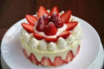 草莓慕斯蛋糕的做法图解21