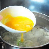 豆苗鸡蛋汤的做法图解5