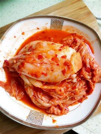 韩国泡菜煎饺的做法图解2