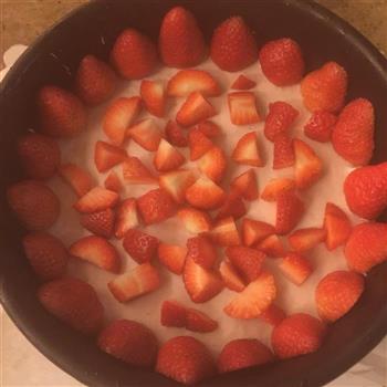 8寸草莓慕斯蛋糕-生日蛋糕 by漠漠的做法图解9