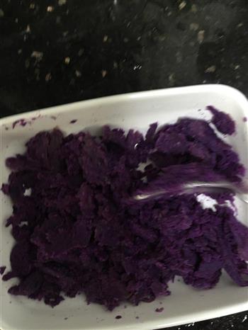 零食芝士焗紫薯泥的做法步骤2