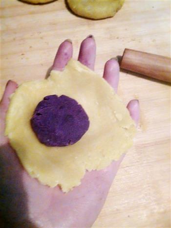 紫薯馅饼，红豆沙馅饼的做法图解15