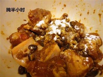 电饭锅蒸豆豉排骨的做法步骤4