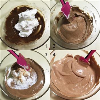 芒果巧克力裸蛋糕的做法步骤4
