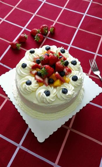 水果奶油裱花蛋糕的做法步骤28
