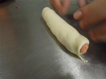 玉米肠仔面包-花式面包的做法步骤7