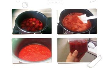 草莓重乳酪蛋糕的做法步骤2