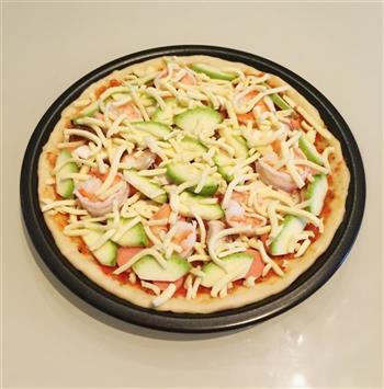 大虾披萨的做法图解10