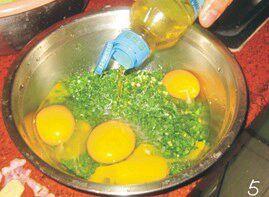 韭菜煎蛋的做法图解5