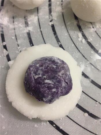 紫薯水晶饼的做法步骤5