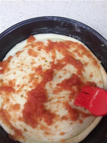 超简单披萨-番茄酱制作的做法步骤3