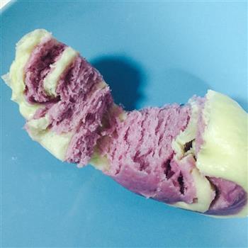 紫薯刀切馒头的做法步骤9