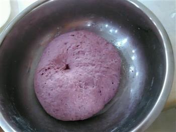 紫薯开花馒头的做法步骤5