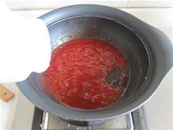 水果入菜-茄汁火龙果鸡丸的做法步骤7