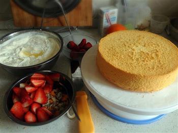 水果奶油蛋糕的做法步骤3