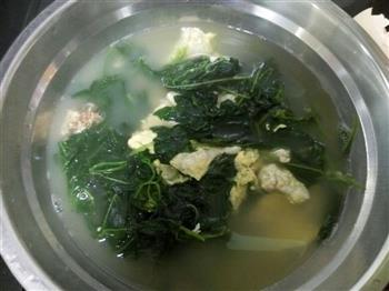 白花菜蛋汤的做法步骤2