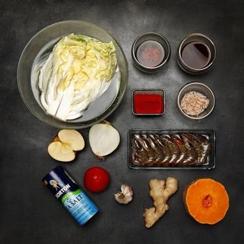 韩式辣白菜猪肋排锅的做法步骤1