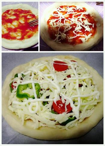 只用量杯量勺就可以做的个性美味披萨的做法图解9