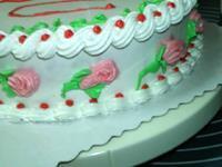 旋转玫瑰裱花蛋糕的做法步骤18