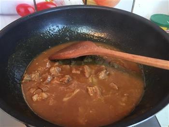 小猫咖喱牛肉饭的做法步骤9