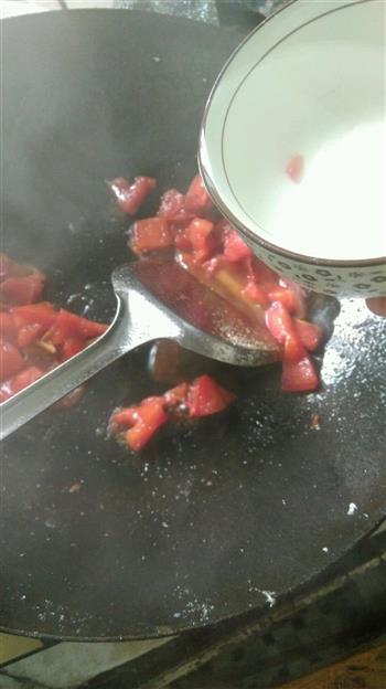 番茄青瓜火腿鸡蛋炒饭的做法步骤6