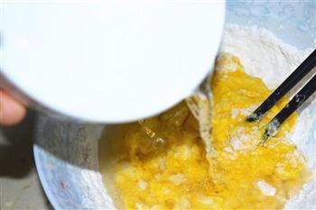 肉松沙拉蛋卷的做法步骤3