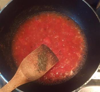 番茄肉酱意面的做法图解7
