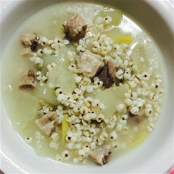 薏米冬瓜排骨汤的做法图解6