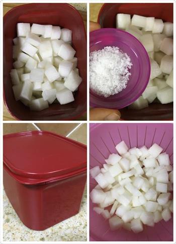 韩式萝卜泡菜的做法步骤2